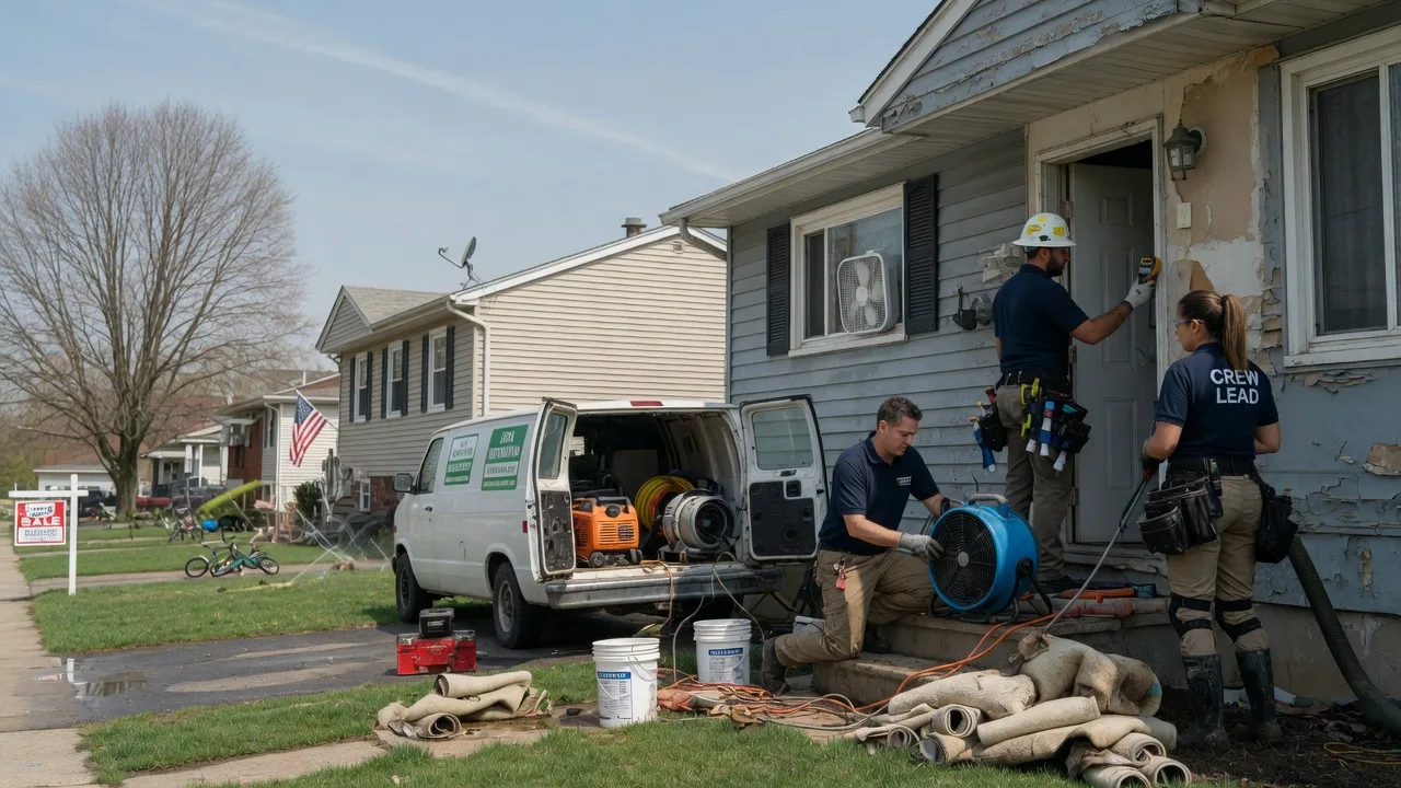 Flood Cleanup in Wayne, IL near me